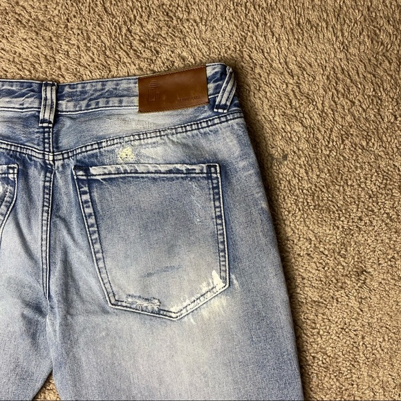 Denim House Ripped light-fading blue jeans - Picture 7 of 11